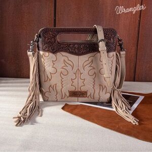 Wrangler Beige and Brown Women's Bag